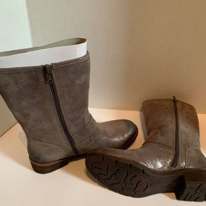 Sofft Brand boots with sparkle brownish gray